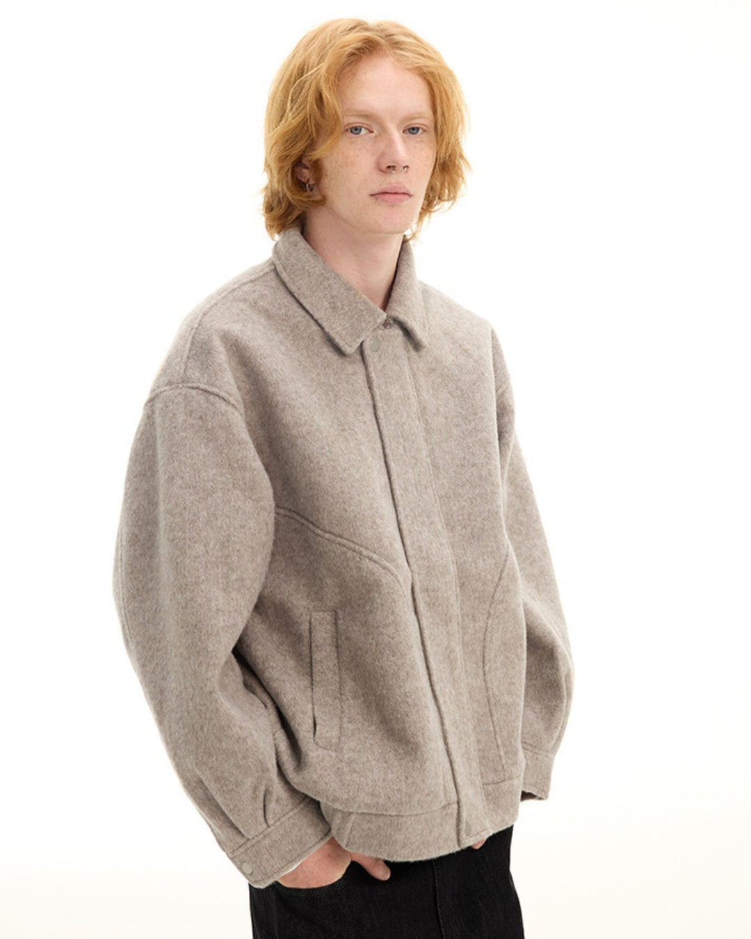 Elowen l Textured Wool Jacket