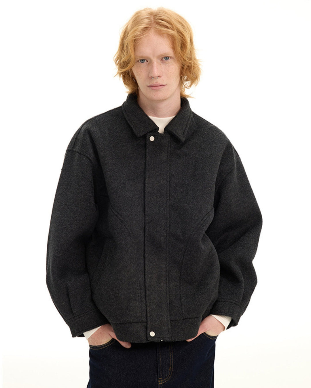 Elowen l Textured Wool Jacket
