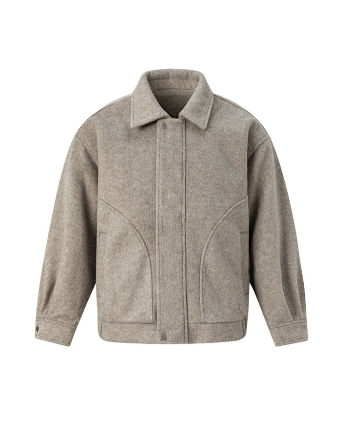 Elowen l Textured Wool Jacket