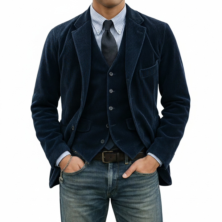 Manuel l Blazer & Vest Set