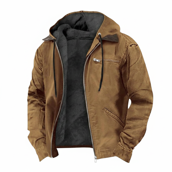 Nate | Zipper Hooded Jacket l Waterproof & Windproof