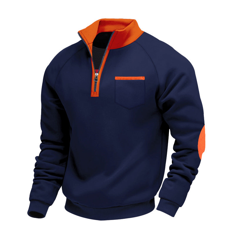 Brian | Men's Half-Zip Fleece Sweater