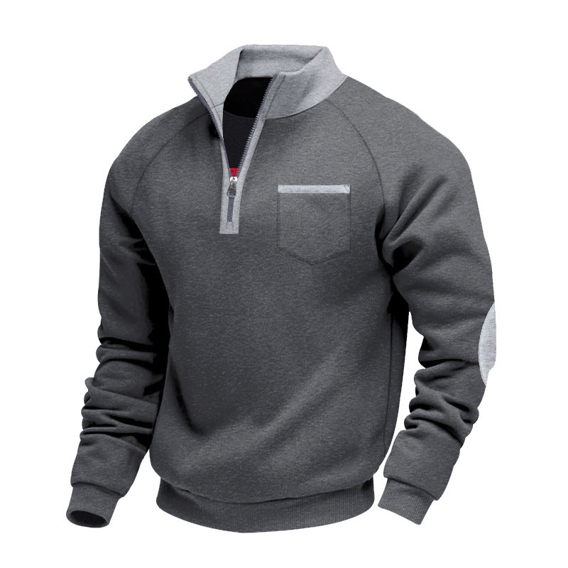 Brian | Men's Half-Zip Fleece Sweater