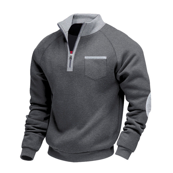 Brian | Men's Half-Zip Fleece Sweater