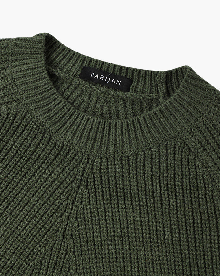Scott ™ |  Sleeve Cotton Knit Sweater