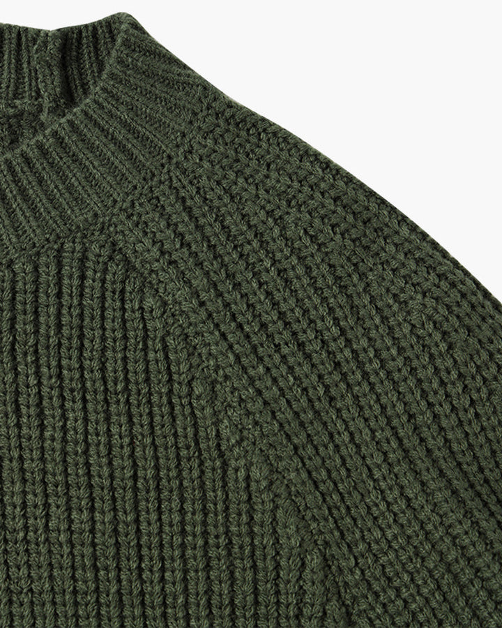 Scott ™ |  Sleeve Cotton Knit Sweater