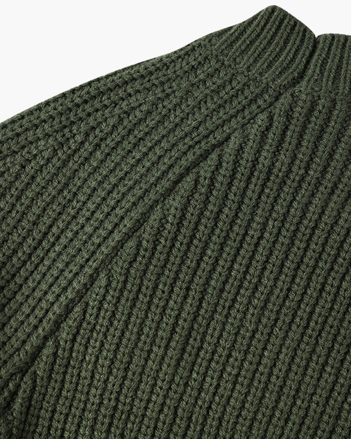 Scott ™ |  Sleeve Cotton Knit Sweater