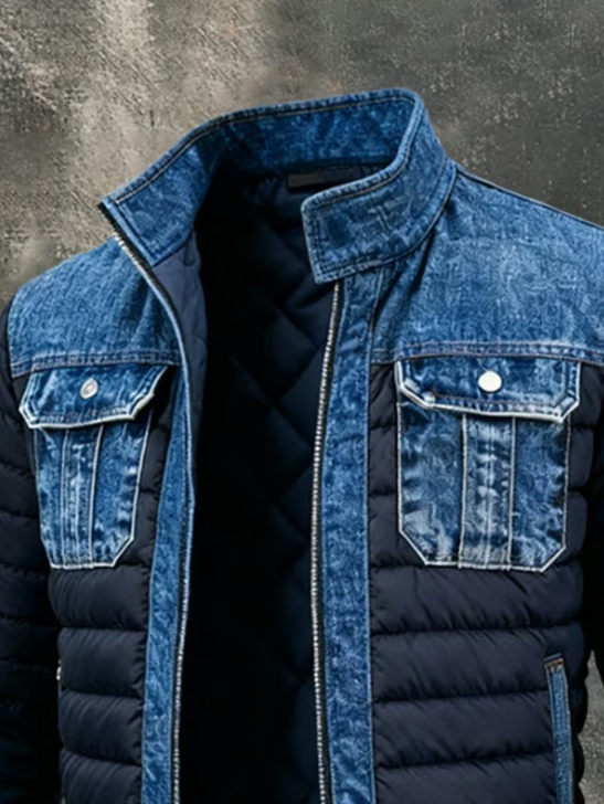LUKE CARTER™ | HYBRID QUILTED DENIM JACKET